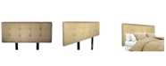 MJL Furniture Designs Ali Button Tufted Upholstered Full Headboard